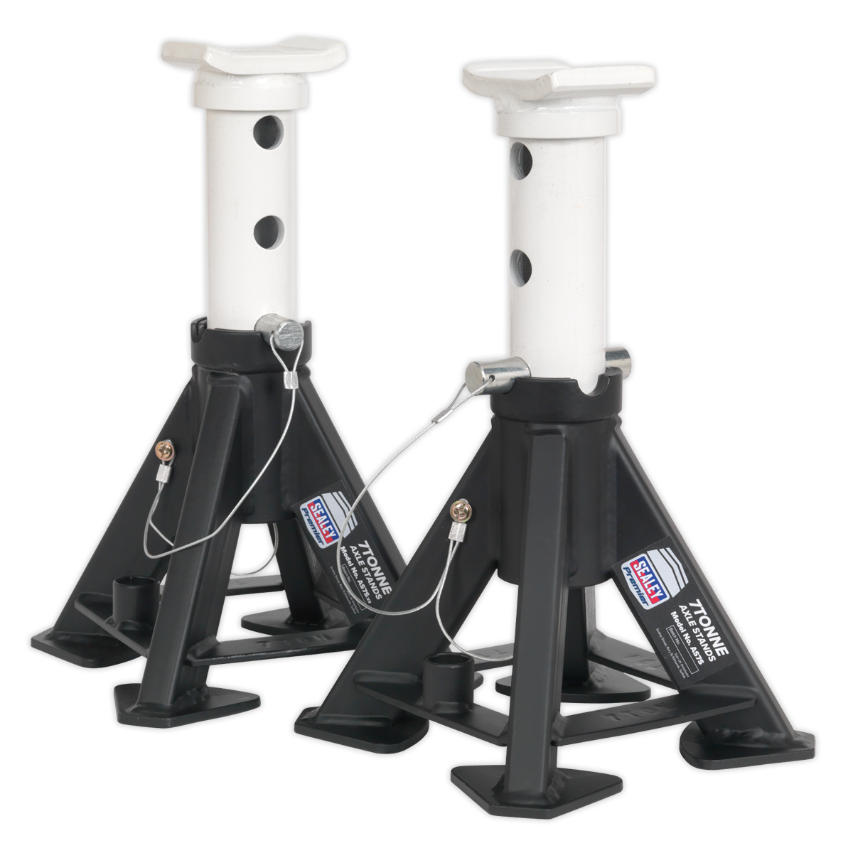 Sealey Short Axle Stands (Pair) 7tonne Capacity per Stand AS7S