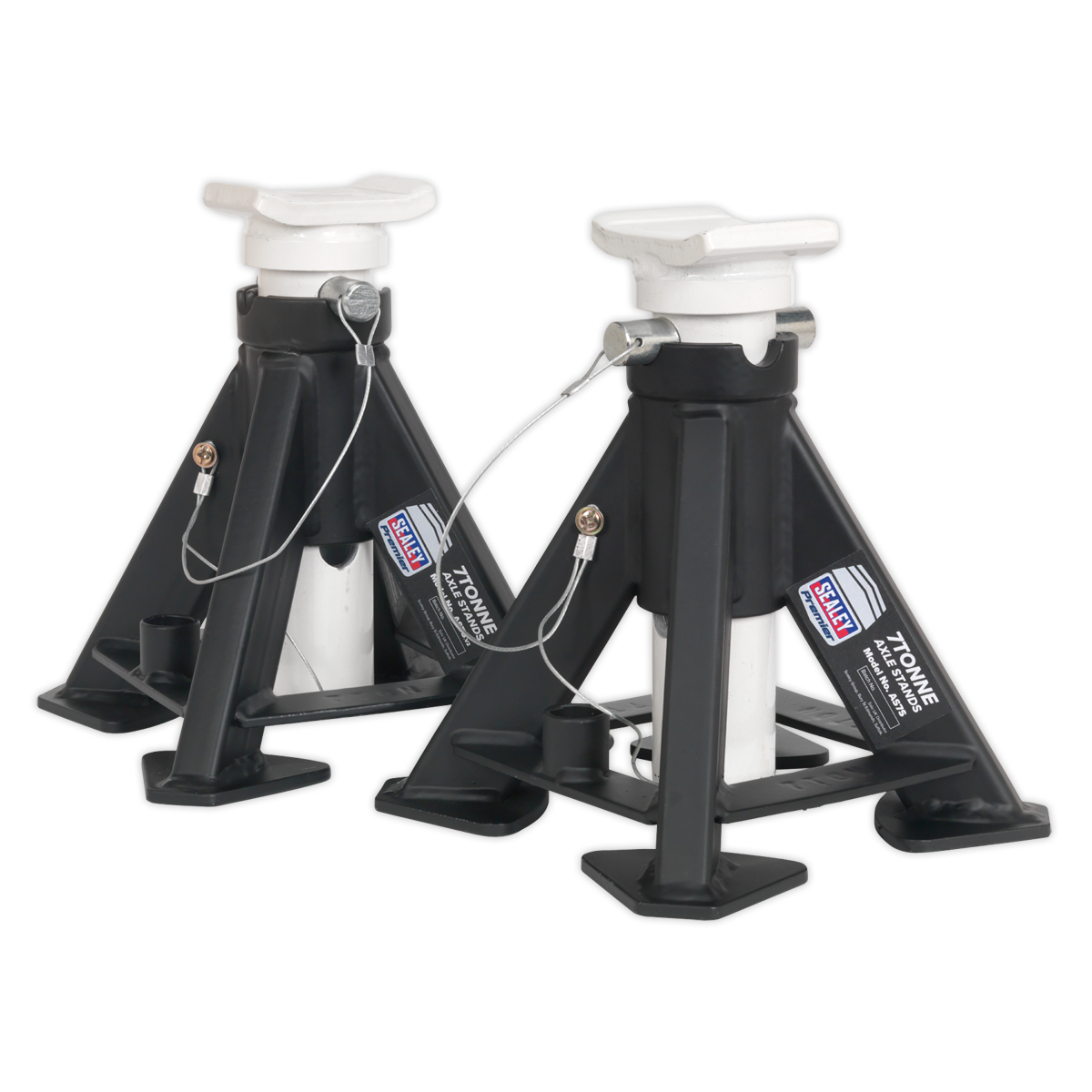Sealey Short Axle Stands (Pair) 7tonne Capacity per Stand AS7S