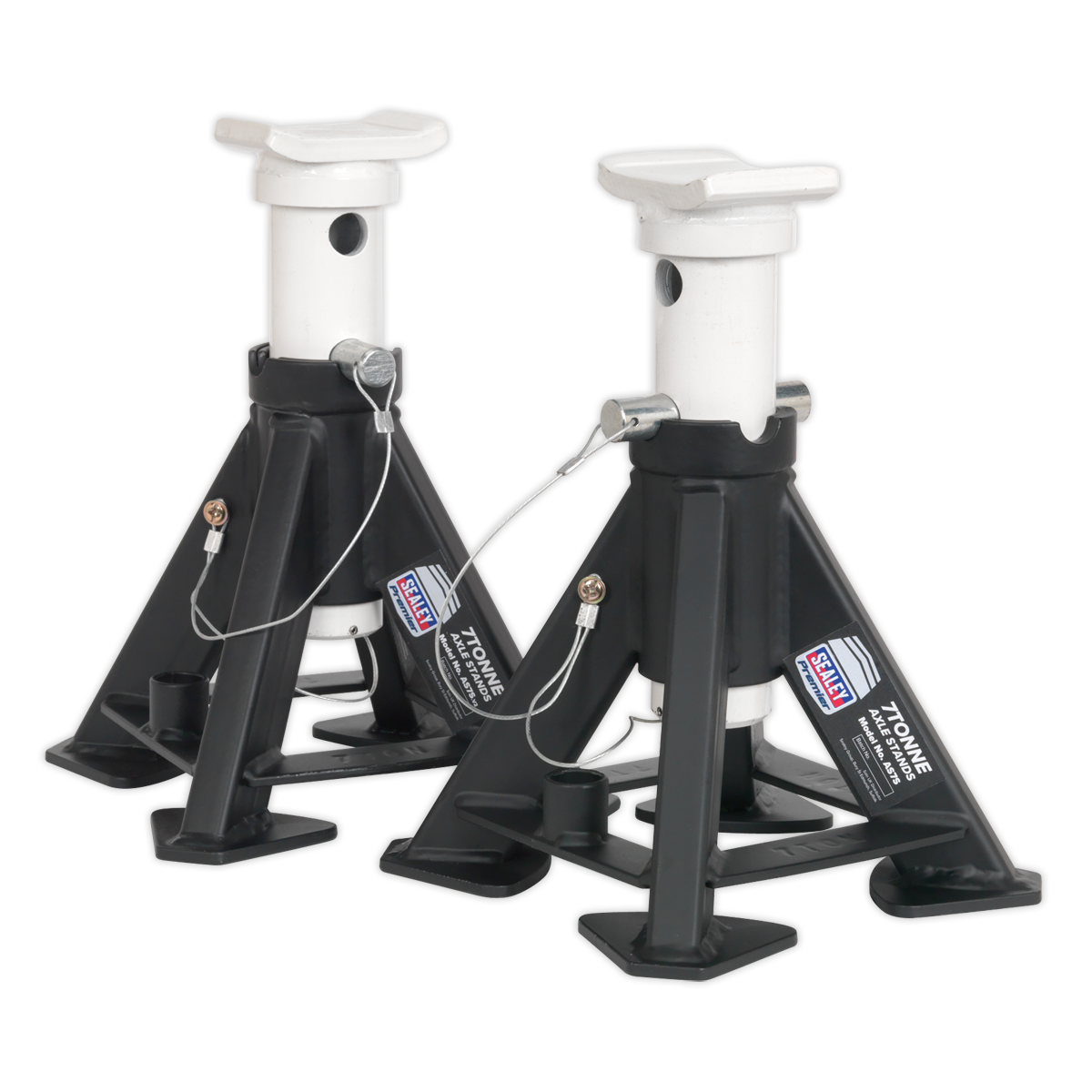 Sealey Short Axle Stands (Pair) 7tonne Capacity per Stand AS7S