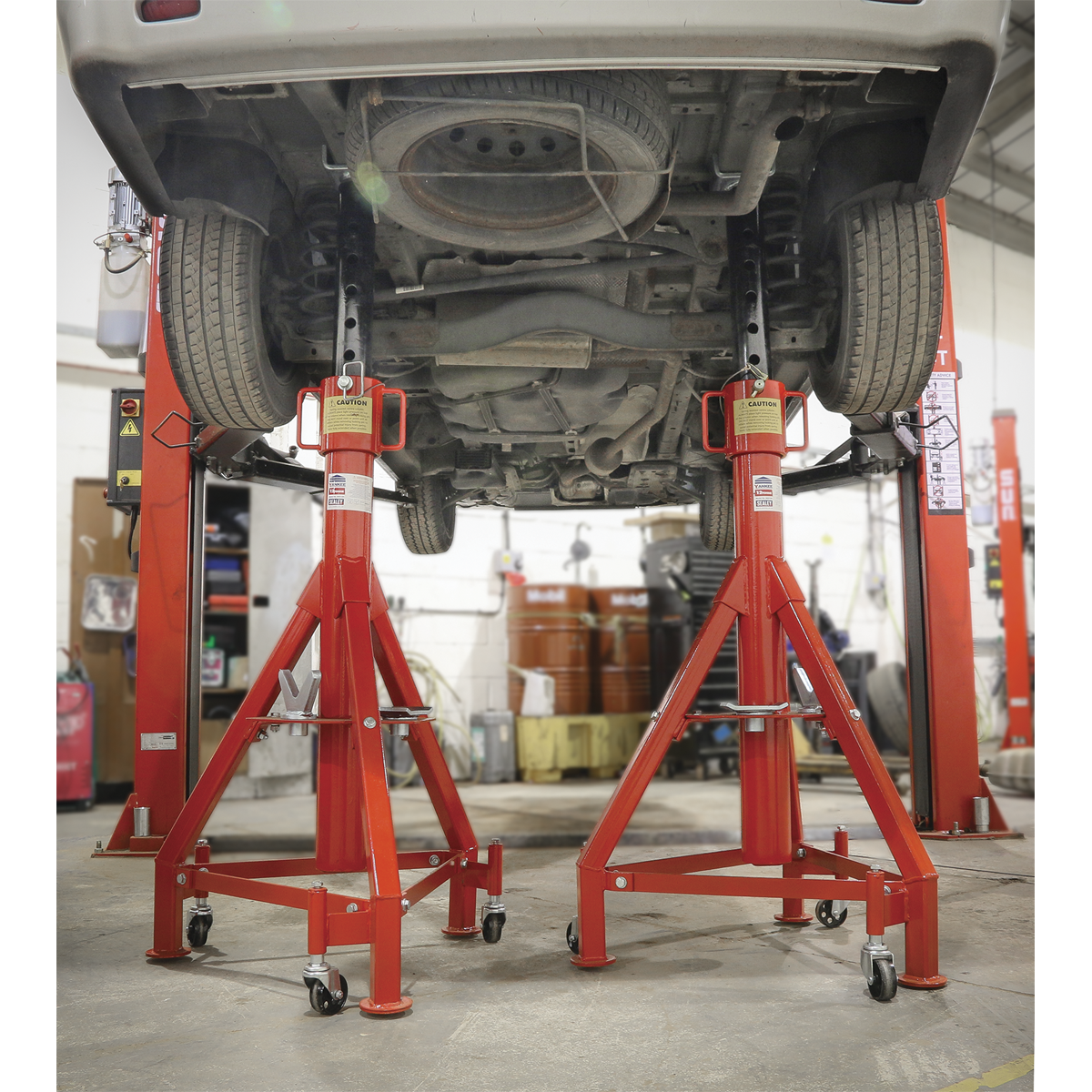 Sealey 12tonne Capacity High Level Commercial Vehicle Support Stand ASC120