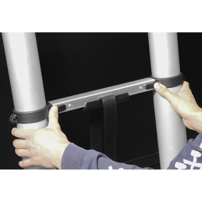 Sealey 13-Tread Trade Aluminium Telescopic Ladder EN 131 ATL13