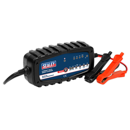 Sealey 2A 9-Cycle 6/12V Compact Smart Trickle Charger AUTOCHARGE200HF
