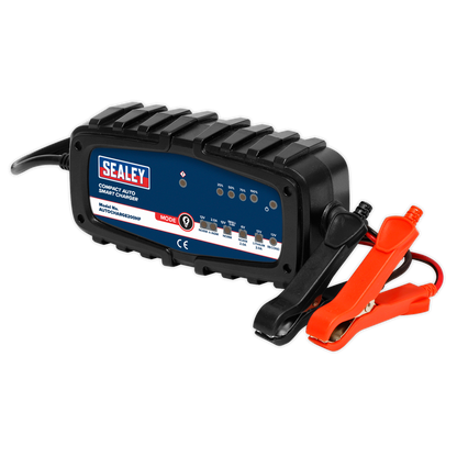 Sealey 2A 9-Cycle 6/12V Compact Smart Trickle Charger AUTOCHARGE200HF