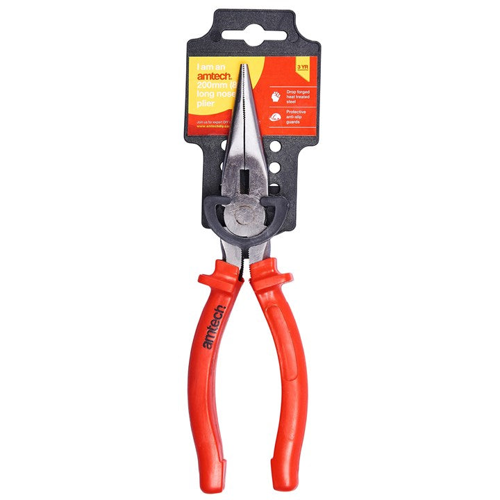 Amtech 8" Superior long nose pliers B0430