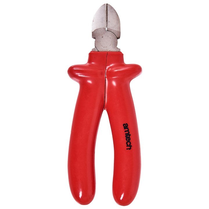 Amtech 8" Side cutter pliers with slip guard handles B0625