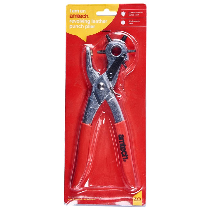 Amtech Revolving leather punch plier B1400