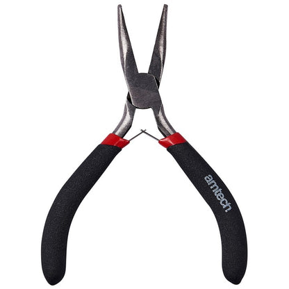 Amtech Mini bent nose pliers with spring B3190