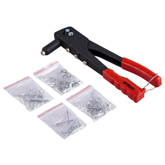 Amtech Rivet gun with 60 rivets B3400