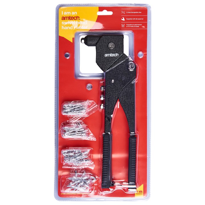 Amtech Swivel head hand riveter B3550