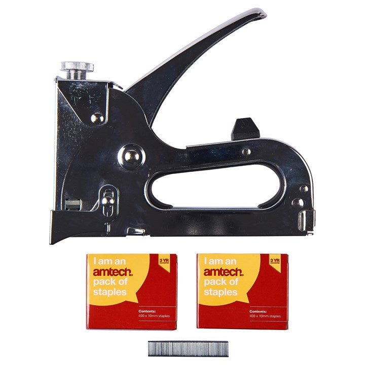 Amtech Heavy duty 3-way staple gun B3725
