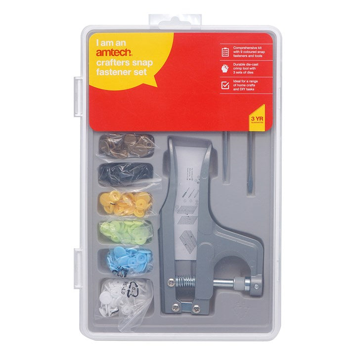 Amtech Crafter’s snap fastener set (106 pieces) B3730