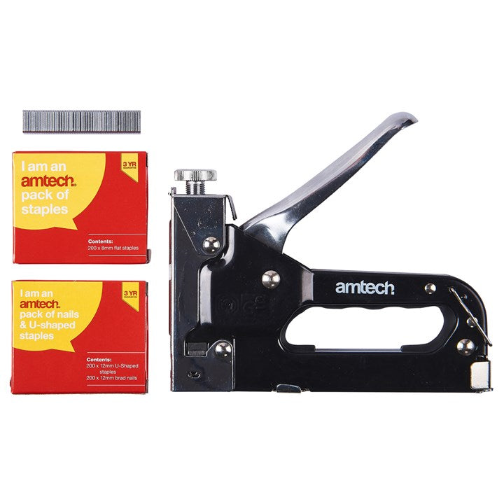 Amtech 3-in-1 Staple gun B3750