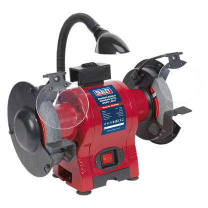 Sealey Ø150mm Bench Grinder with Work Light 250W BG150WL