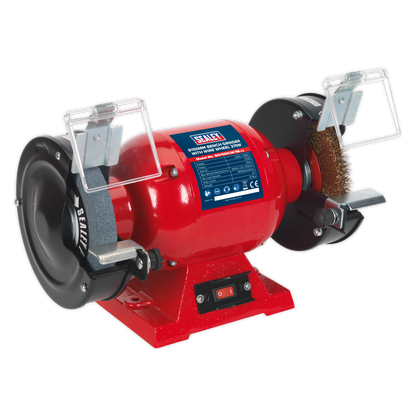 Sealey Ø150mm Bench Grinder with Wire Wheel 370W BG150XLW/98