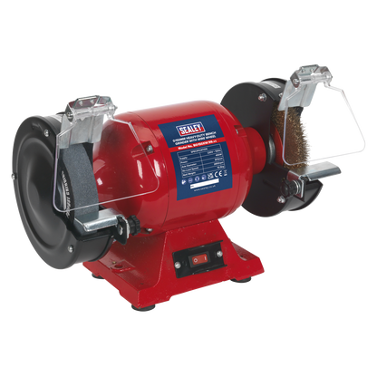 Sealey Ø150mm Heavy-Duty Bench Grinder with Wire Wheel 450W BG150XW/99