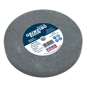 Sealey Ø200 x 25mm Grinding Stone Ø16mm Bore A60P Fine BG200/15