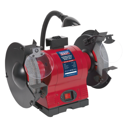 Sealey Ø200mm Bench Grinder with Work Light 550W/230V BG200WL