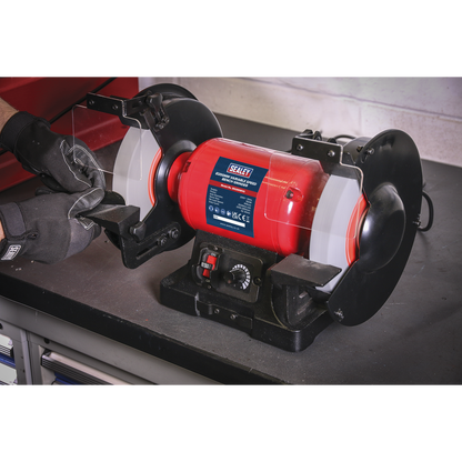 Sealey Ø200mm Variable Speed Bench Grinder BG200WVS