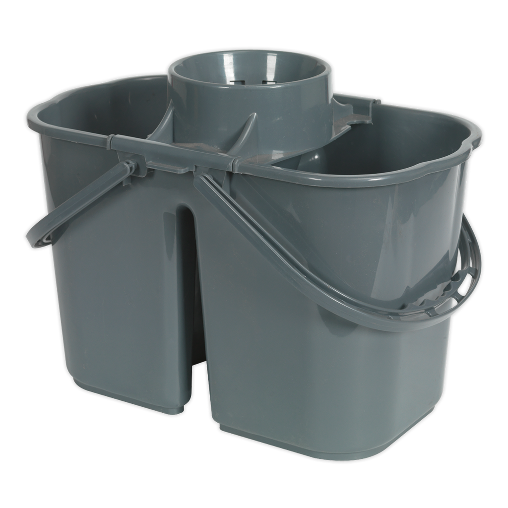Sealey 15L Mop Bucket - 2 Compartment BM07