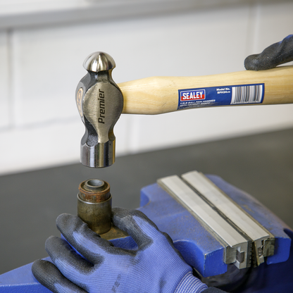 Sealey 1.5lb Ball Pein Hammer with Hickory Shaft BPH24