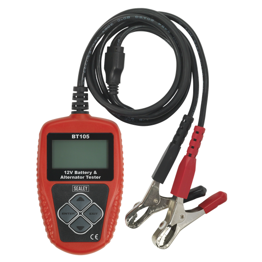 Sealey 12V Digital Battery & Alternator Tester BT105