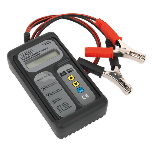 Sealey 6/12/24V Digital Battery & Alternator Tester BT2002