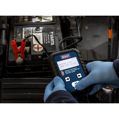 Sealey 12/24V Digital Start/Stop Battery & Alternator/Starter Tester BT2011