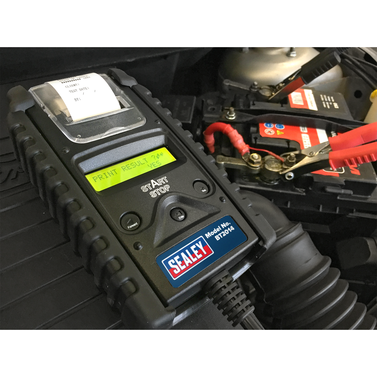 Sealey 6/12/24V Digital Start/Stop Battery & Alternator Tester with Printer BT2014