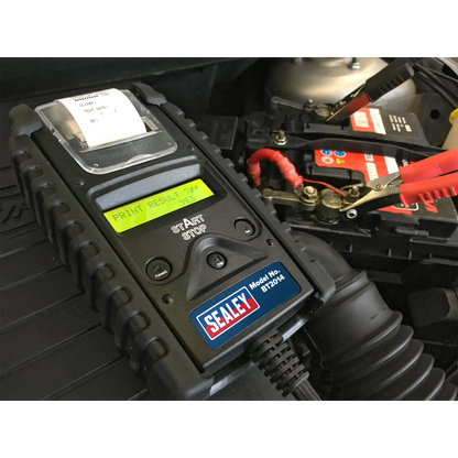 Sealey 6/12/24V Digital Start/Stop Battery & Alternator Tester with Printer BT2014