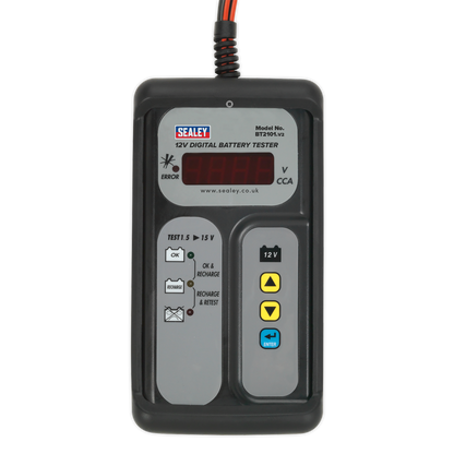 Sealey 12V Digital Battery Tester BT2101