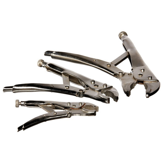 Amtech 3 Piece locking grip plier set C1670