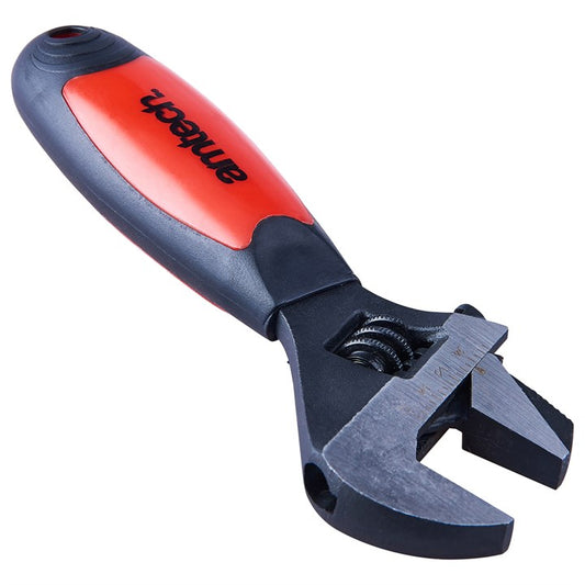 Amtech 2-in-1 Stubby pipe wrench/adjustable wrench C1680B