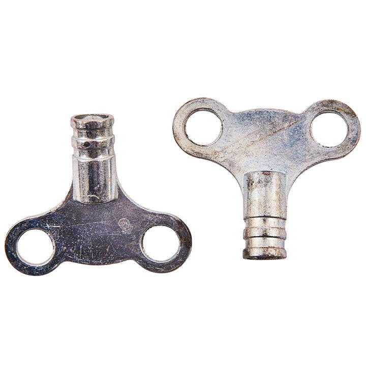Amtech 2 Piece radiator key set - clock Type C3125