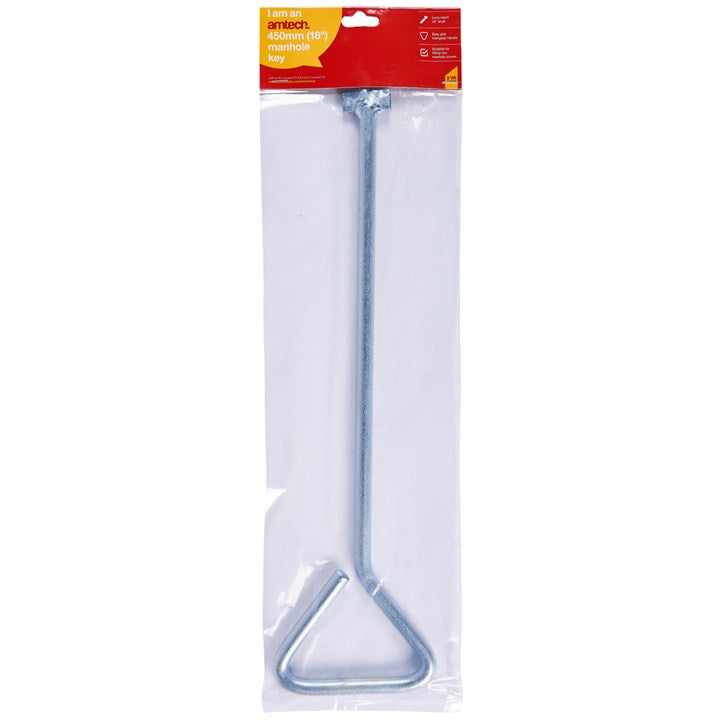Amtech 450mm (18") Manhole key C3195
