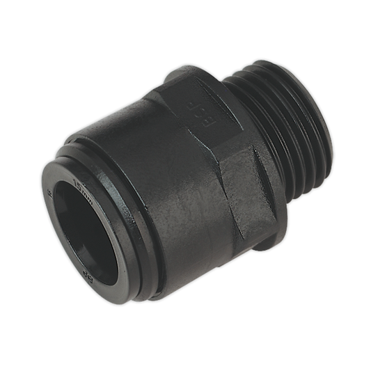 Sealey 15mm Straight Adaptor 1/2"BSP - Pack of 2 CAS15SA