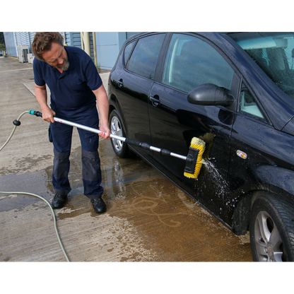 Sealey 3m 5-Sided Flo-Thru Brush with Telescopic Handle CC953