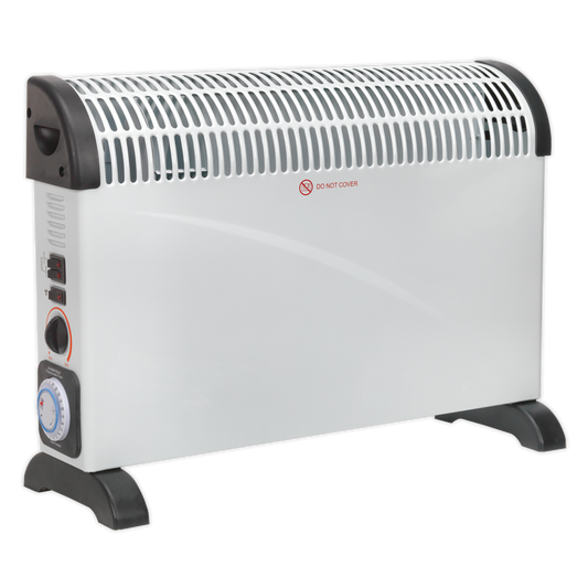 Sealey 2000W Convector Heater with Turbo, Timer & Thermostat CD2005TT