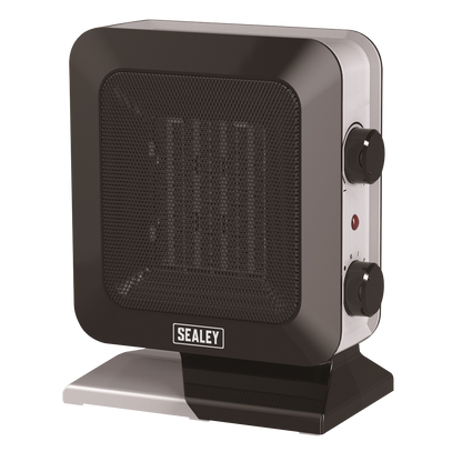 Sealey 1400W Ceramic Fan Heater - 2 Heat Settings CH2013