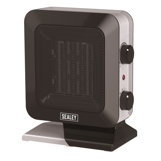Sealey 1400W Ceramic Fan Heater - 2 Heat Settings CH2013
