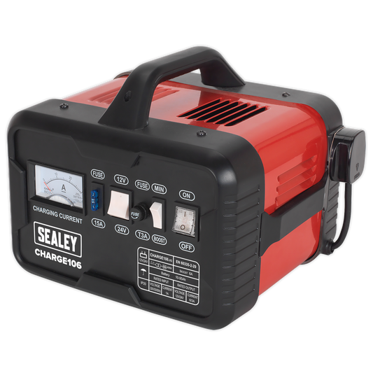 Sealey 8A 12/24V Battery Charger CHARGE106