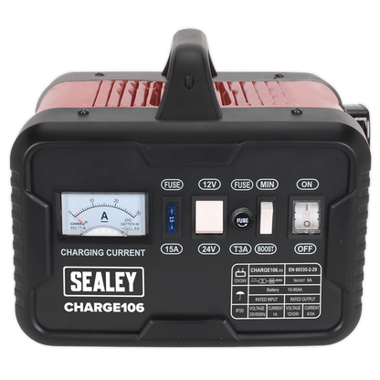 Sealey 8A 12/24V Battery Charger CHARGE106