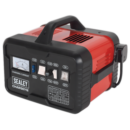 Sealey 16A 12/24V Battery Charger CHARGE112