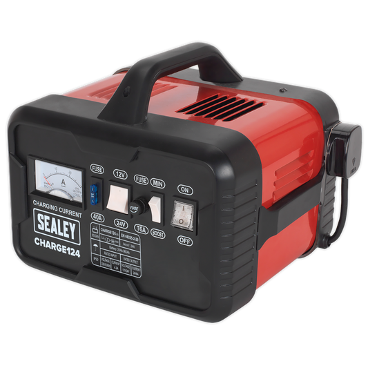 Sealey 28A 12/24V Battery Charger CHARGE124