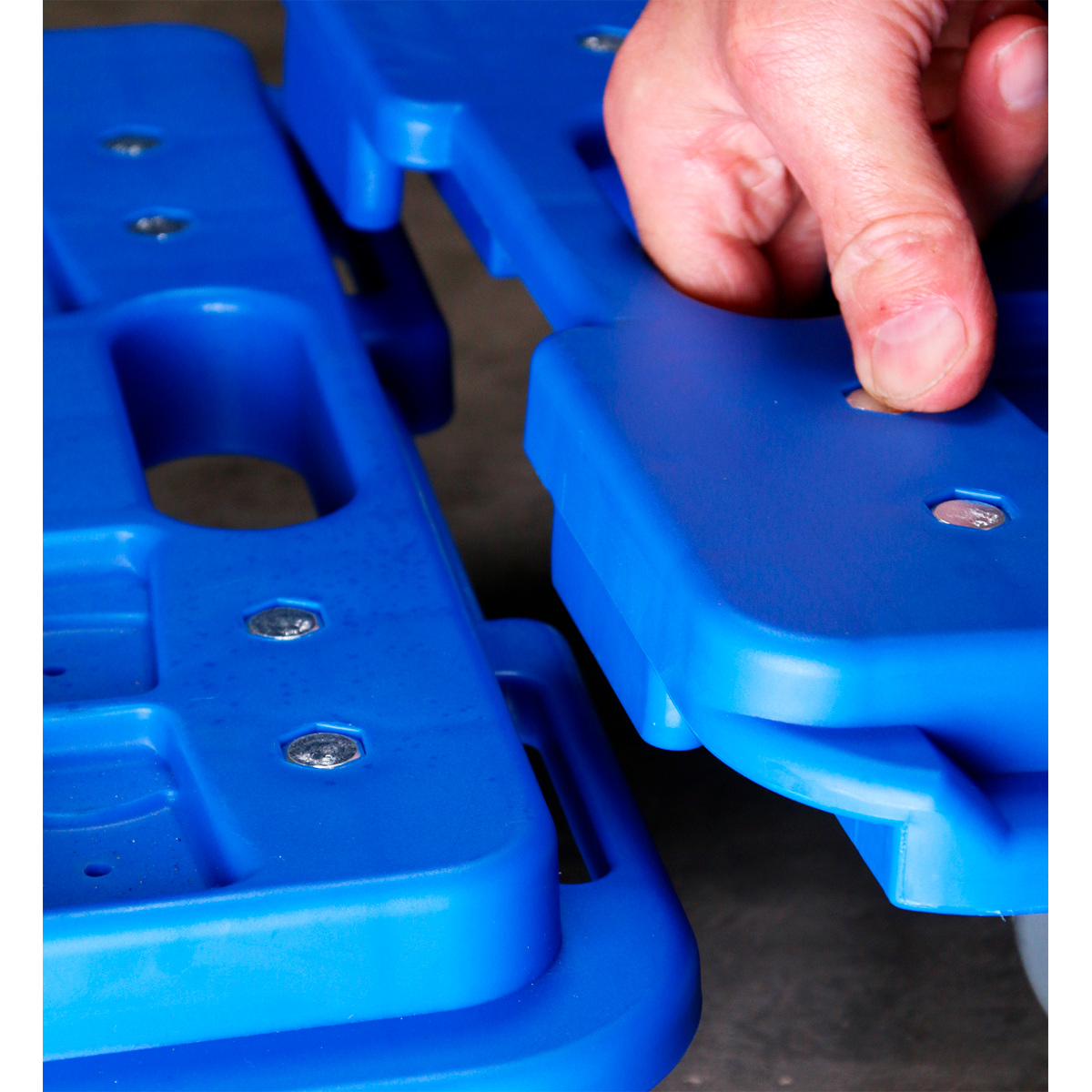 Sealey 150kg Interlocking Plastic Dolly CM150
