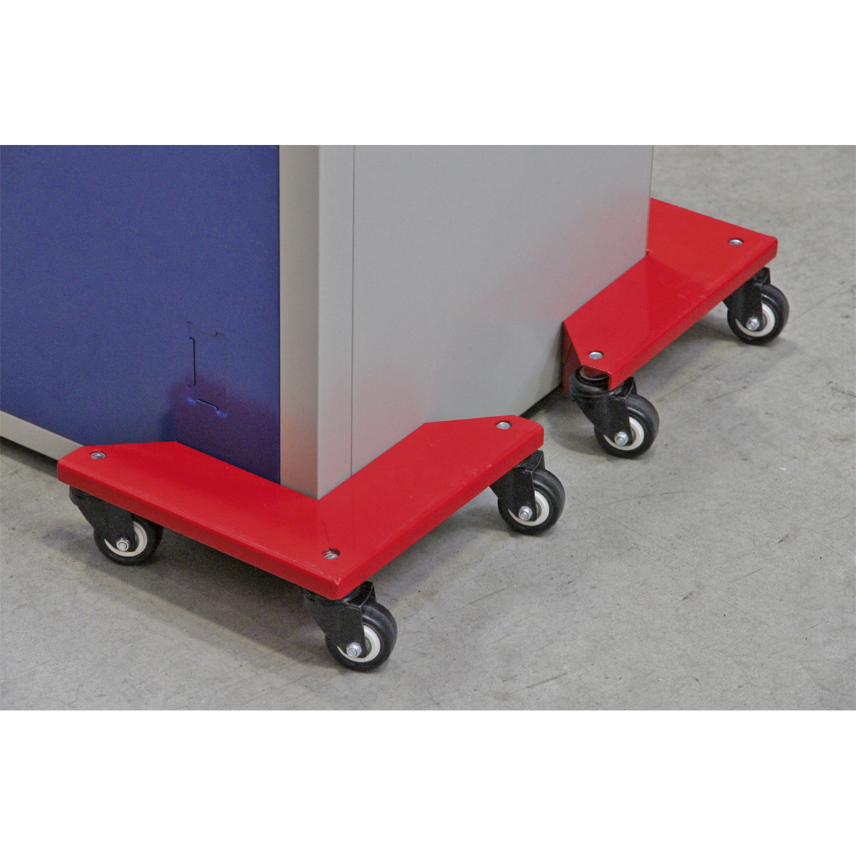 Sealey Set of 4 Corner Transport Dollies - 150kg Capacity CM4