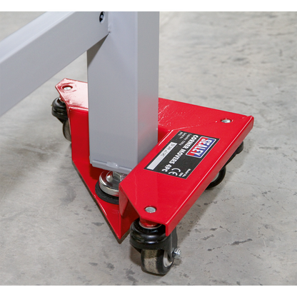 Sealey Set of 4 Corner Transport Dollies - 150kg Capacity CM4