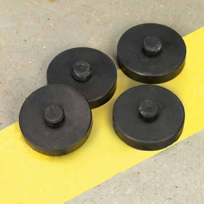Sealey 4pc Anti-Vibration Foot Kit COMPKIT4