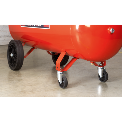 Sealey Wheel Kit for Fixed Compressors - 2 Castors & 2 Fixed COMPKIT5