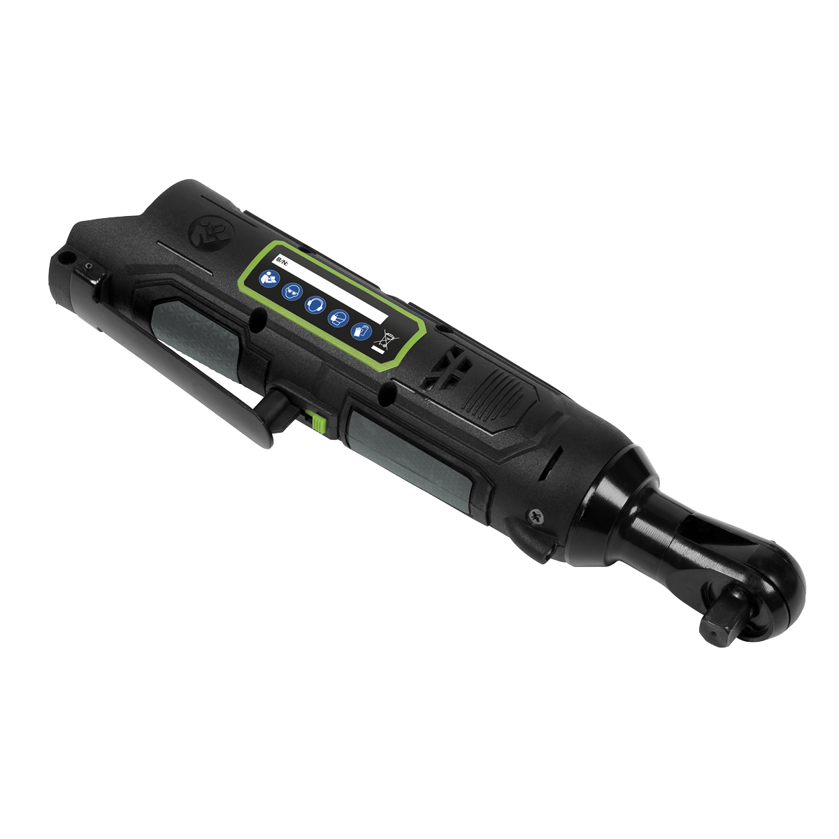 Sealey 10.8V 2Ah SV10.8 Series 3/8"Sq Drive Cordless Ratchet Wrench Kit 45Nm CP108VCRW