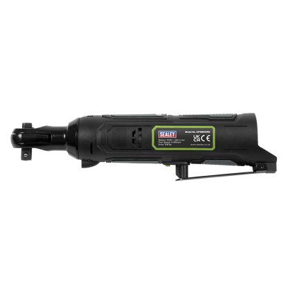 Sealey 10.8V 2Ah SV10.8 Series 3/8"Sq Drive Cordless Ratchet Wrench Kit 45Nm CP108VCRW